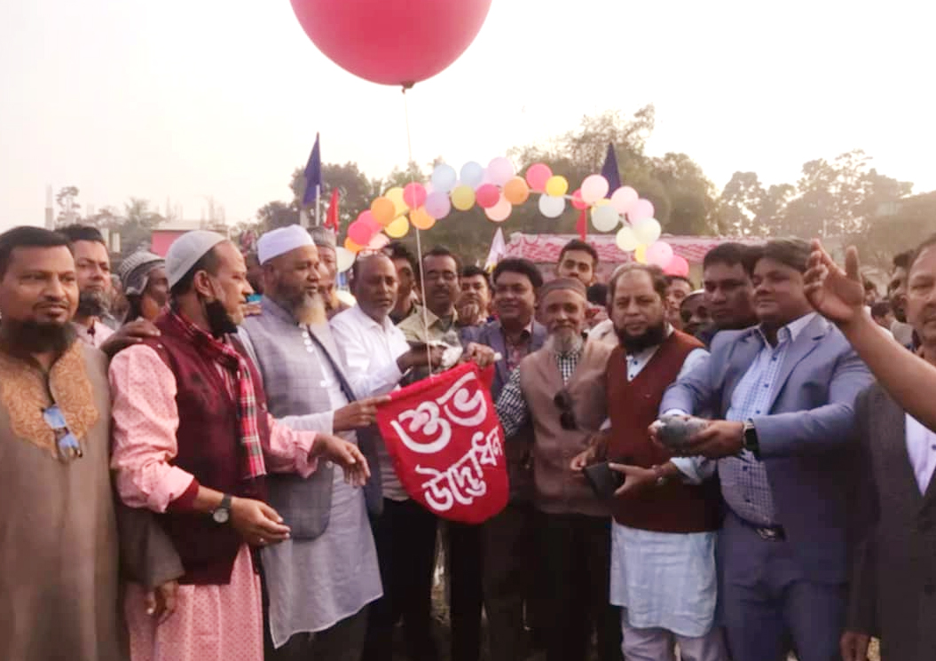 নবী- বাবলু স্মৃতি ফুটবল টুর্নামেন্ট উদ্বোধন